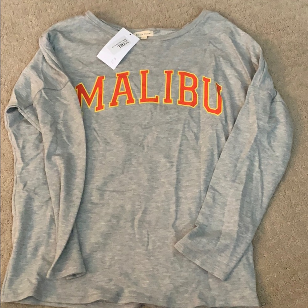 Brand new! MALIBU SWEAT SHIRT